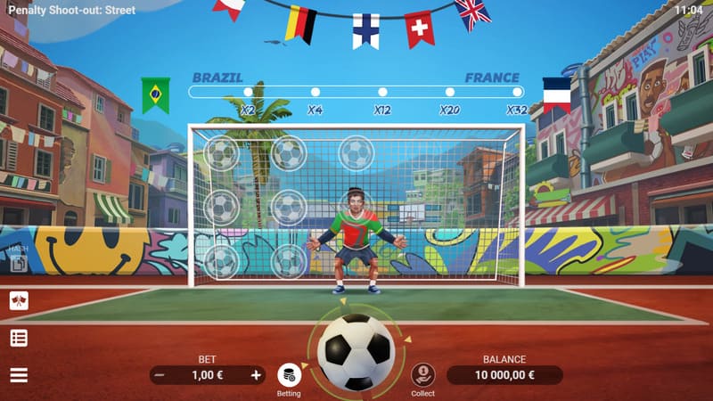 Comment jouer à Penalty Shoot Out